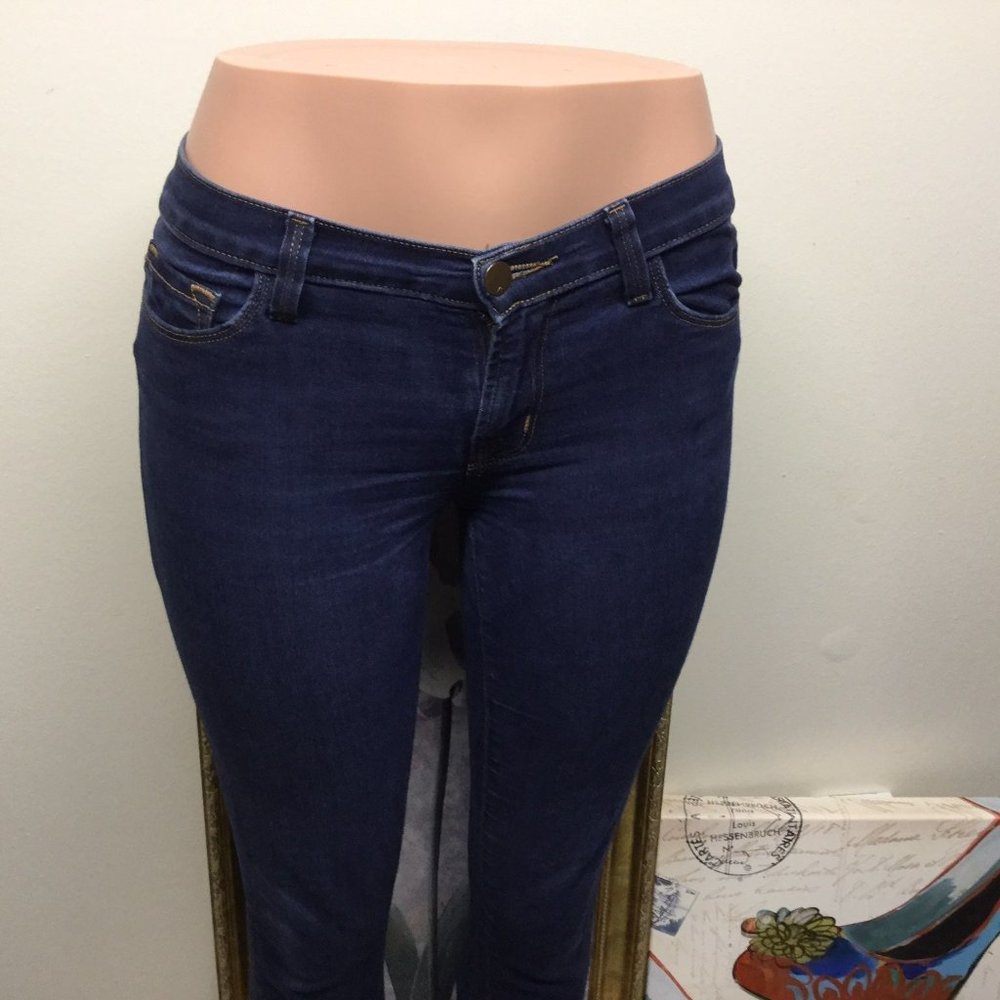 J Brand Dark Wash Skinny Jeans 25 - Picture 2 of 6